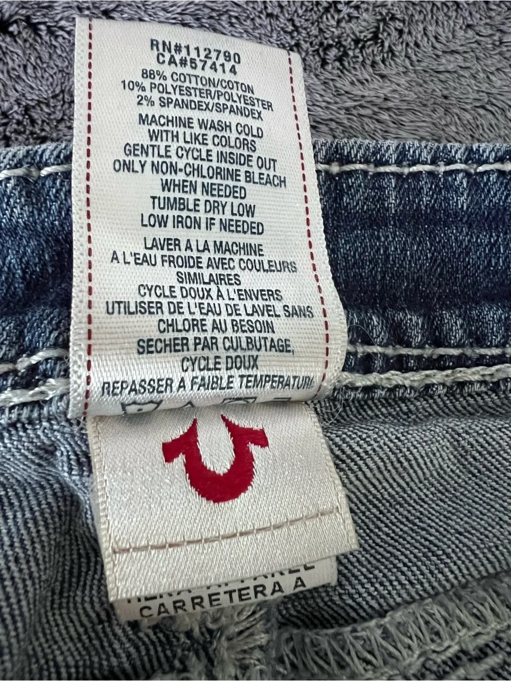 True Religion Billy Super T Flap Bootcut Jeans Size 29